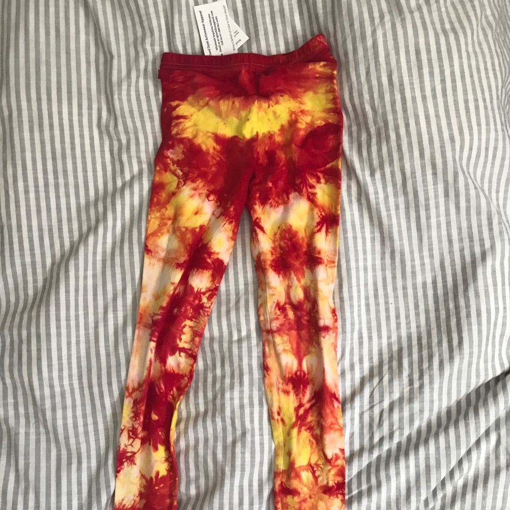 Fun Hand Tie Dyed Leggings
